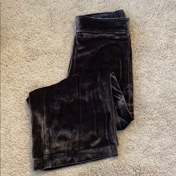 Madewell velvet crop wide leg - Picture 4 of 9